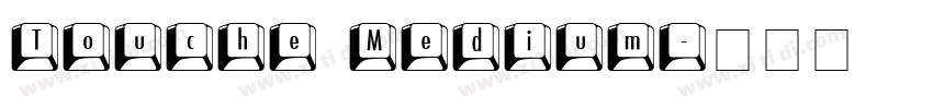 Touche Medium字体转换